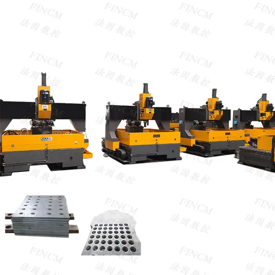 PHD3020 FINCM Steel Structure CNC Flange Drilling Machine For Plates