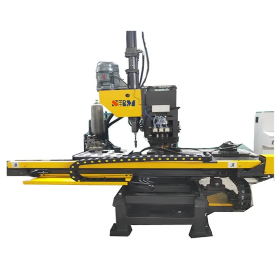 Hpd103 Hydraulic Pressing Automatic CNC Drilling Plate Punching Machine for 25mm Thickness