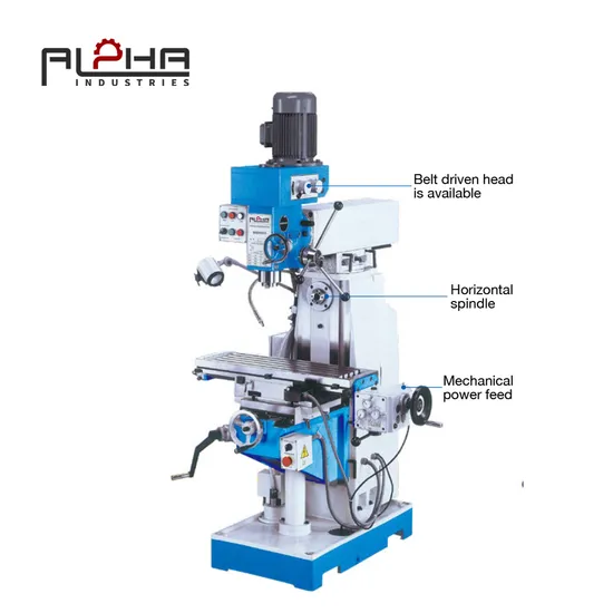 Hot Selling in Europe High Precision Lathe Mdh50 Milling Machine