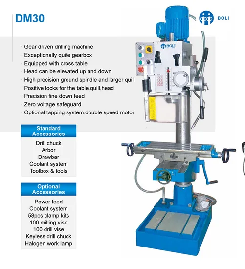 High Quality CNC Machining Drilling and Milling Machine CNC Metal Lathe
