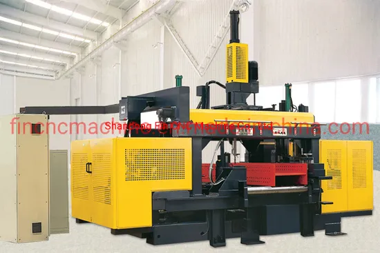 Steel Structure CNC Drilling Sawing Machine Steel Structure Construction  U Channel Beam Hydraulic Drilling Machine