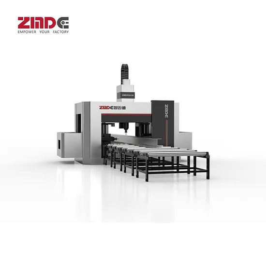 Zmde H Beam Steel Plate Processing 3D CNC Drilling Machine