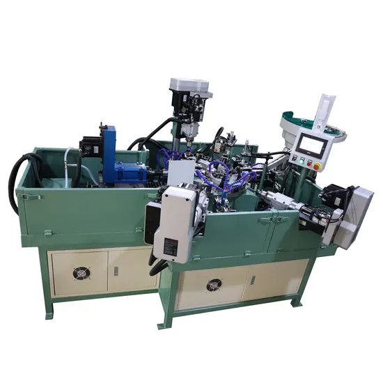 6-Station Multi Heads Fully Automatic Drilling Tapping Milling Machine for Die Castings