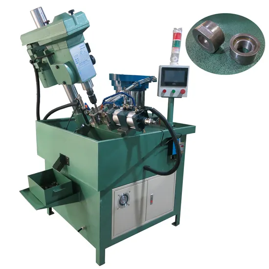 Slant Type Continuous Nuts Tapping Machine Automatic