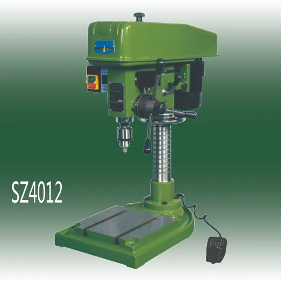 High Speed Vertical Drilling and Tapping Bench Drill Sz4012 Metal Heavy Duty Cast Iron Steel Tapper Machine M10 M8