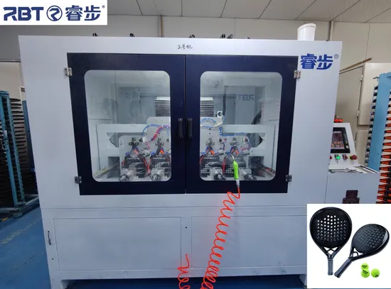 Rbt CNC Machine Tools for Tennis Paddle Racket Drilling and Milling