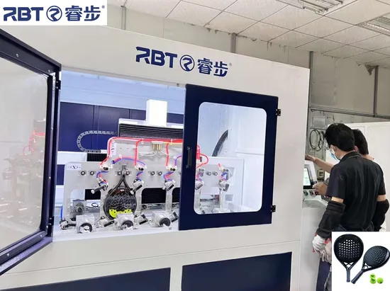Rbt Beach and Padel Racket CNC Drilling Machine for Composite Based Sports Goods Manufacturer