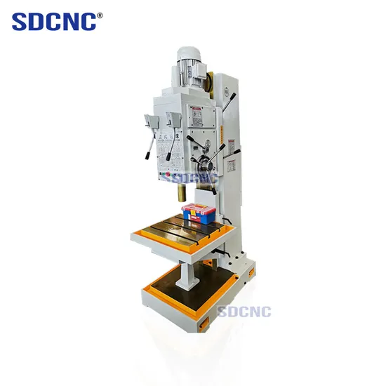 Z5150 Square Column Power Feeding Max 50mm Vertical Metal Drilling Holes Machine