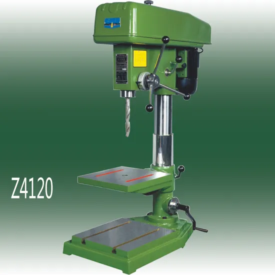 High Speed Industrial Bench Drill Z4120 Table High Precision Drilling Machine Maximum Diameter 20 mm