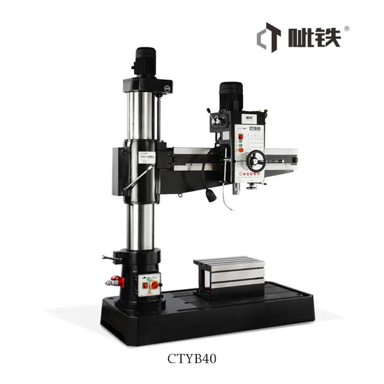 Hydraulic Radial Drilling Machine Manufacturers Price Ctyb40
