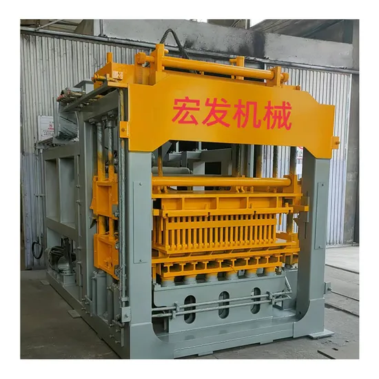 Qt15-15 Largest Fully Automatic Hydraulic Concrete Block Machine