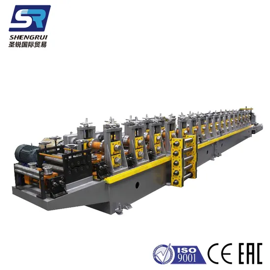 New Design Galvanized Steel Perforated Storage Rack Cold Roll/Rolling Forming/Former Making Machine