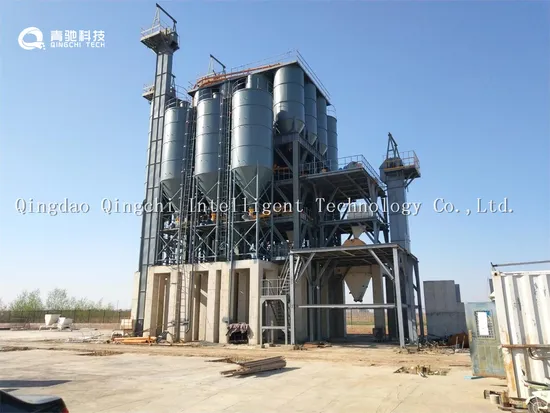 Automatic Dry Powder Mixer Cement Masonry Gypsum Plaster Premix Mortar Concrete Mix Tile Adhesive Manufacturing Wall Putty Production Batching Mixing Plant