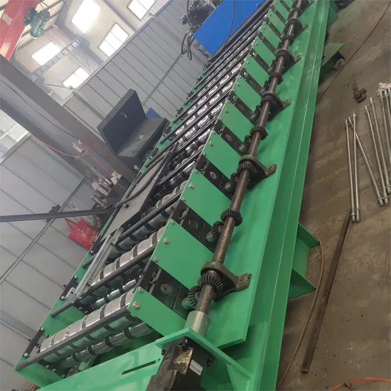 Galvanized Steel Plate Corrugated Color Steel Sheet Glazed Roofing Roll Forming Machine