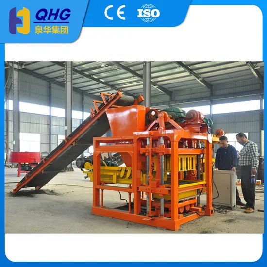 Automatic Brick Making Machine with Computer Controlled (Qtj4-28)