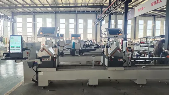Aluminum Integrated CNC Double-Head Door and Window Cutting Saw