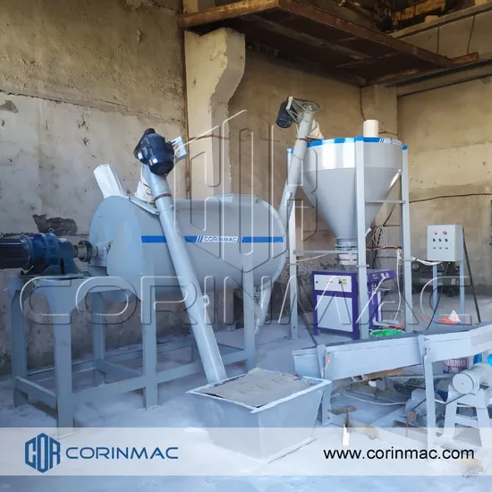 Simple Dry Mortar Production Line Dry Mix Plaster Mortar Plant Supplier