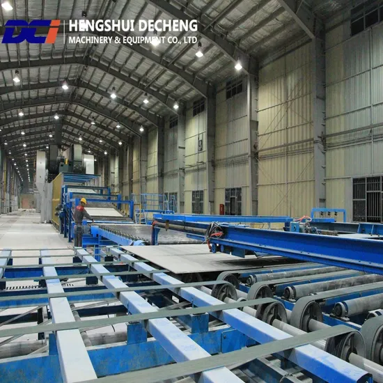 Automatic Gypsum Plaster Boad Making Machine with Small Capacity