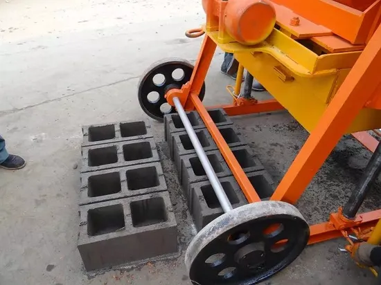 Manual Type Movable Egglaying Concrete Block Making Machine Price