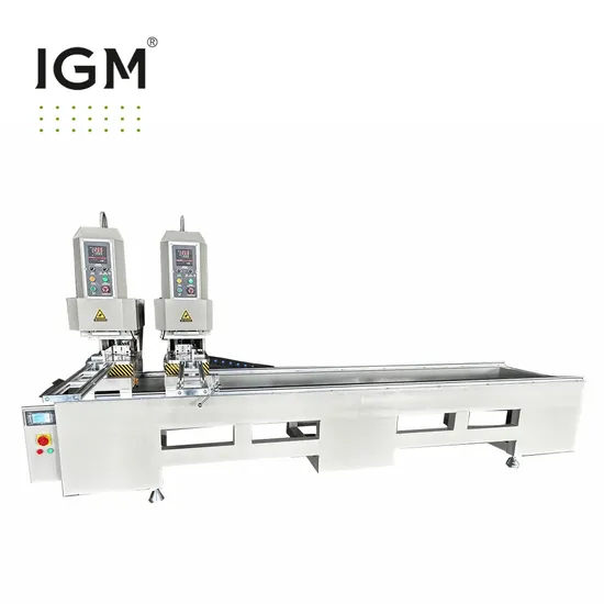 UPVC Window Door Making Double Head Welding Machine for Seamless