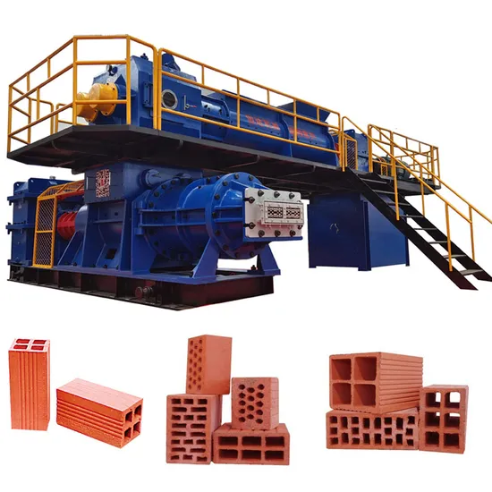 Red Ceramics Tile Extruder Holland Brick Machine Clay Brick Making Machine