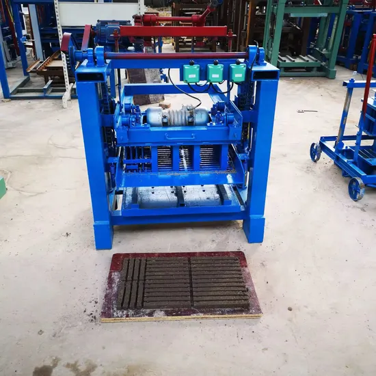 High Productivity Block Paver Clay Fly Ash Concrete Brick Making Machine