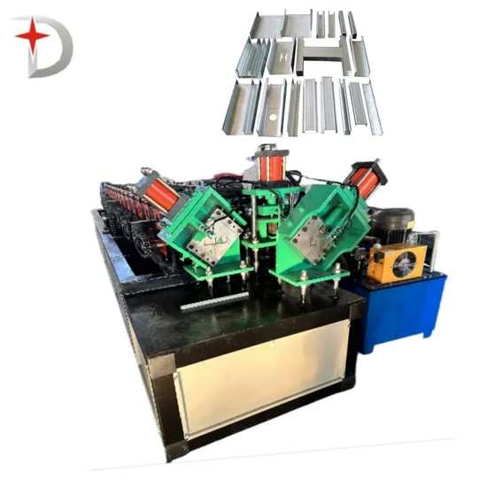 Building Material Double Two in One Ud CD Uw Cw Light Keel Steel Frame Metal Stud and Track Roof Sheet Tile Roll Forming Machinery Making Machine