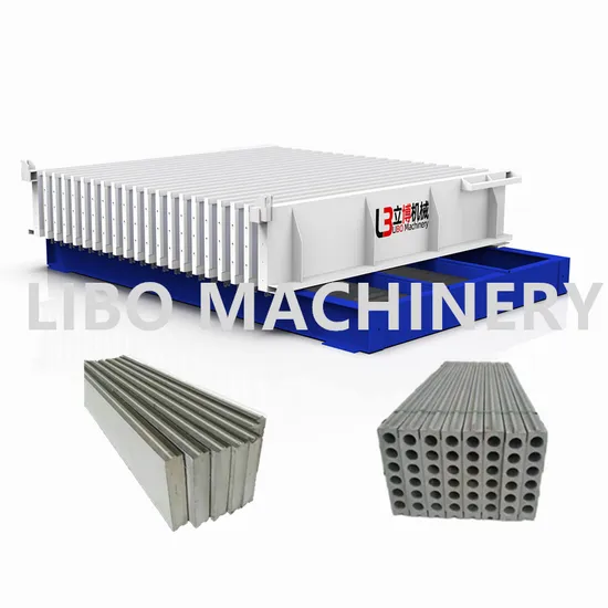 Libo Precast Concrete Lightweight EPS Sandwich Wall Panel Making Equipment Production Line Fence Board Forming Boundary Post Machine