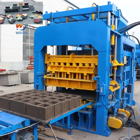 Intelligent Automatic Qt 10 15 Cement Block Machine Hollow Cement Brick Forming Machine
