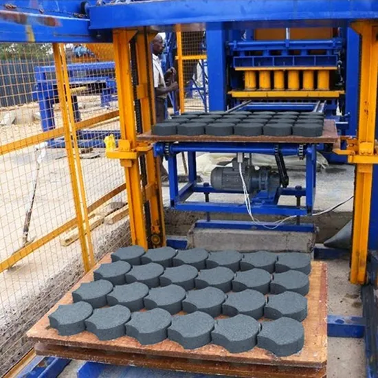 Qt4-15 Automatic Brick-Making-Machine Concrete Cement Hollow Block Machine