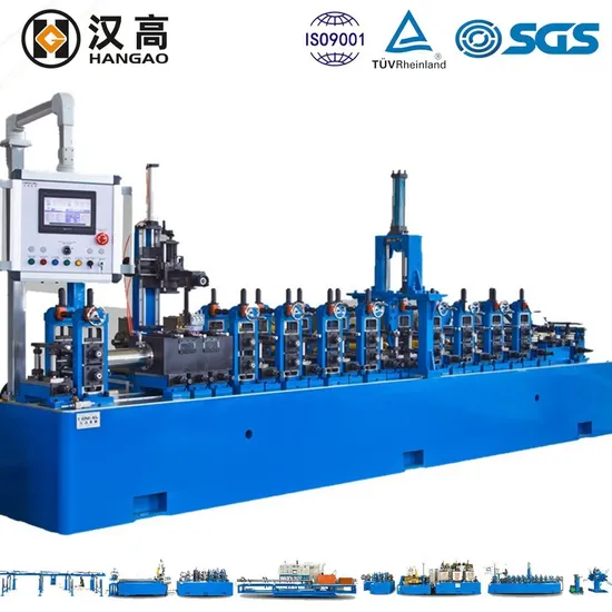 Roller Quickly-Changed Welding Pipe Roll Forming Mill Heat Exchange Tube Making Machine