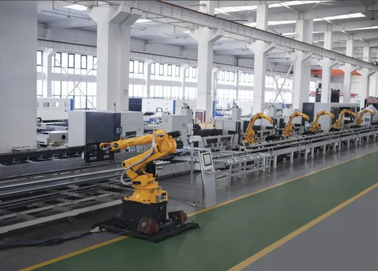 Automatic Intelligent Aluminum Window Door Production Line with Robot