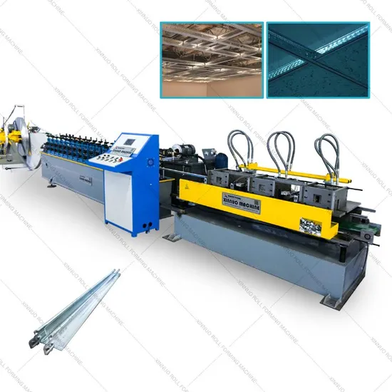 2024 Hot Sale Automatic Light Steel Keel T Bar T-Grid Ceiling T Grid Roll Forming Machine