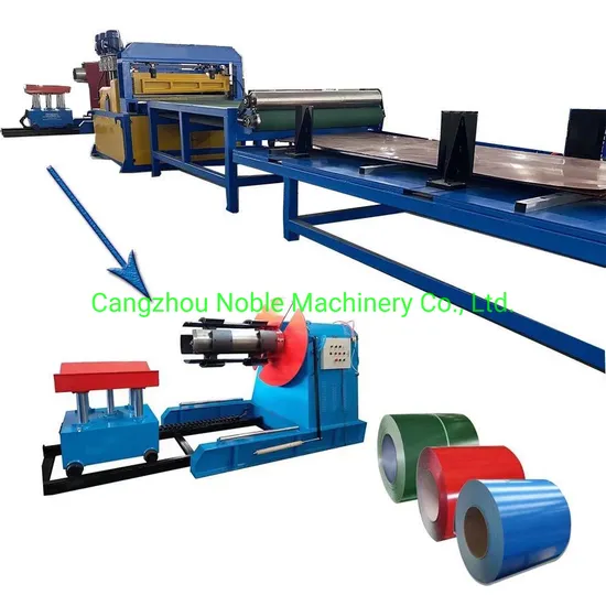 Low Price Cut to Length Machine Line for Galvanized Steel Coil