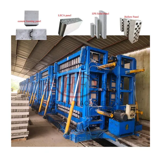Precast Concrete House Home Machine Manufacturing Lightweight Sandwich Hollow Core EPS Wall Panel Production Line Plant for Building Material Making Machinery