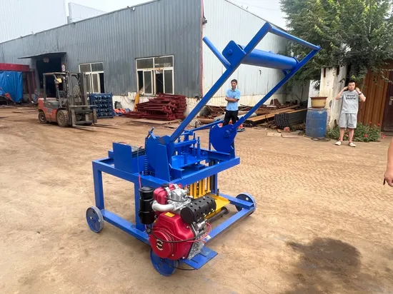 Qmy4-45D Manual Mobile Concrete Block Making Machine Price