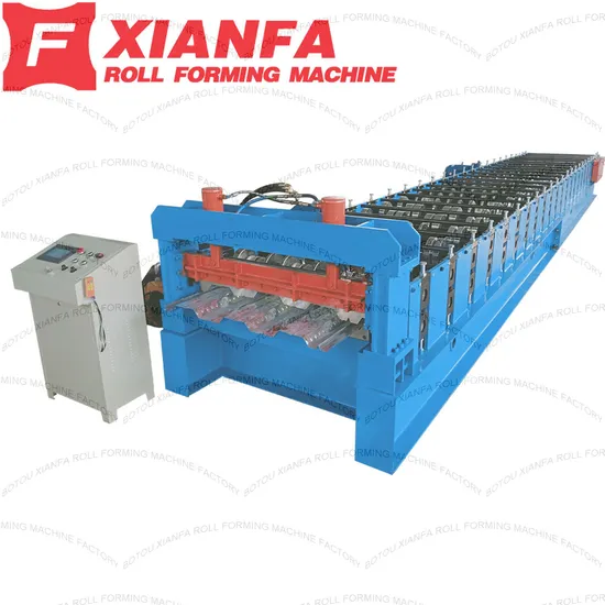 Steel Decking Forming Machine Metal Floor Deck Making Machine Decking Roll Forming Machine
