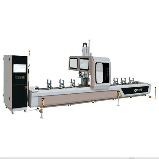 Alumimnum Window and Door 4 Axis Machining Center Drilling and Milling Machine for Aluminum Profile
