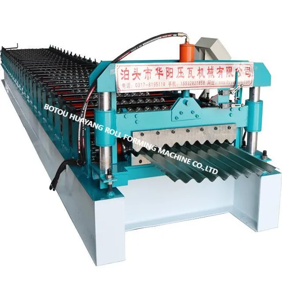 Building Material Roofing Tile Roll Forming Machine Metal Corrugated Roof Panel Making Machine