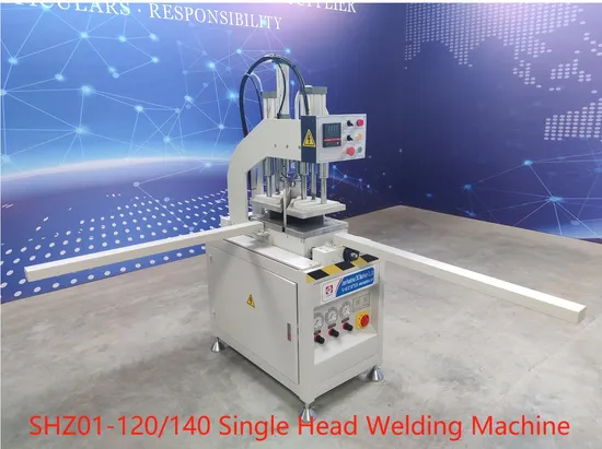 Nisen Shz01-100 CE ISO Factory Price UPVC Window Door Machinery One Head Welding Machine PVC Single Head Welding Machine Plastic Profile Welding Equipment