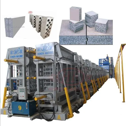 EPS Styrofoam Foam Cement Precast Concrete Wall Panel Machine Insulated Lightweight Sandwich Wall Panel Production Line EPS Wall Panel Machine for Fast Wall