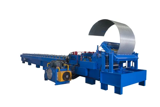 1.2mm Thickness Galvanized Steel Storage Grain Silo Corrugated Panel Roll Forming Machine