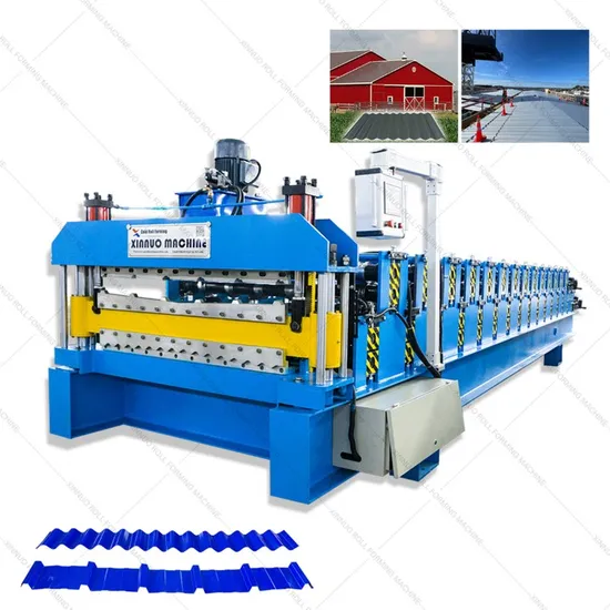Double Layer Zinc Plate Rolling Machine for Making Roof Sheets Price