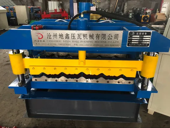 Glazed Tile Roll Forming Machine Circular Arc Glazed Tile Roof Panel Roll Forming