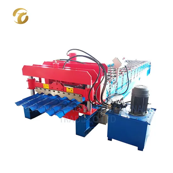 Aluminium Panel Roof Tile Roll Forming Step Tiles Machine
