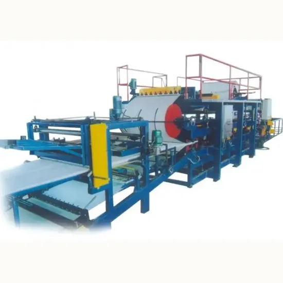 PUR PIR Sandwich Panel Roll Forming Machine for Tile Making Heat Preservation Product