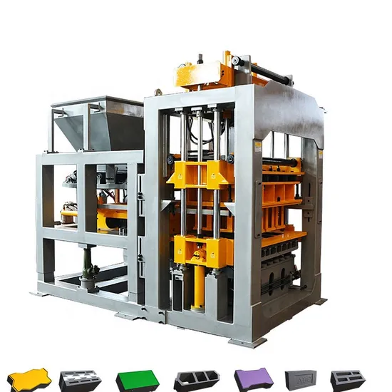 Qt12-15 Qingdao Hf Industry Automatic Cement Concrete Hollow Block Making Machine