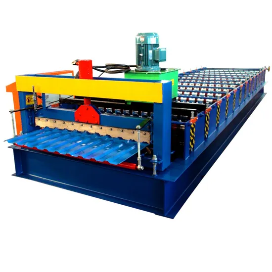 China Color Steel Corrugated Roofing Wall Iron Sheet Making Corrugated Roll Forming Machine