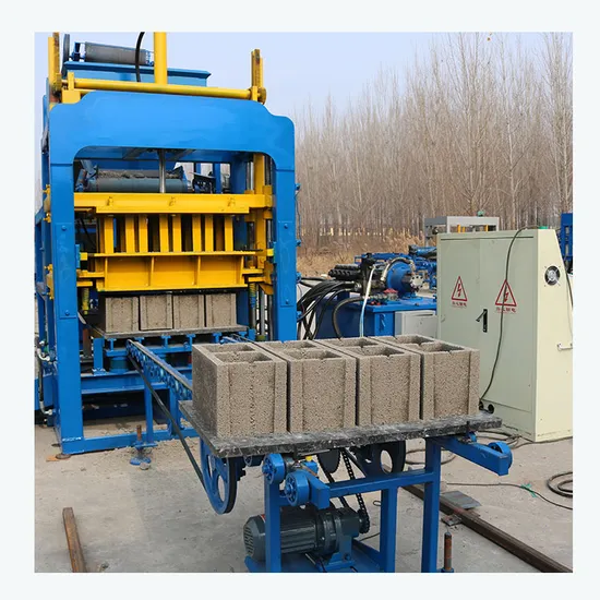 Qt4-15 Brick Making Mahcinery Concrete Block Making Machine Concrete Block Moulding Machine