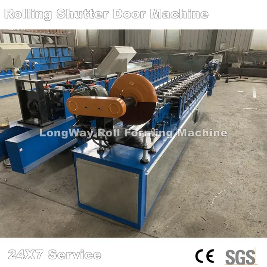 Galvanized Roller Shutter Door Slat Rolling Shutter Door Roll Forming Machine